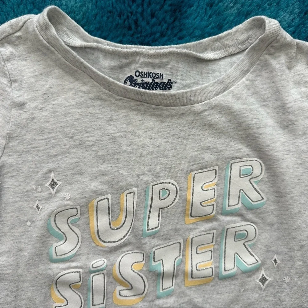 OshKosh Toddler Girl Long Sleeve Graphic Tee Size 5T